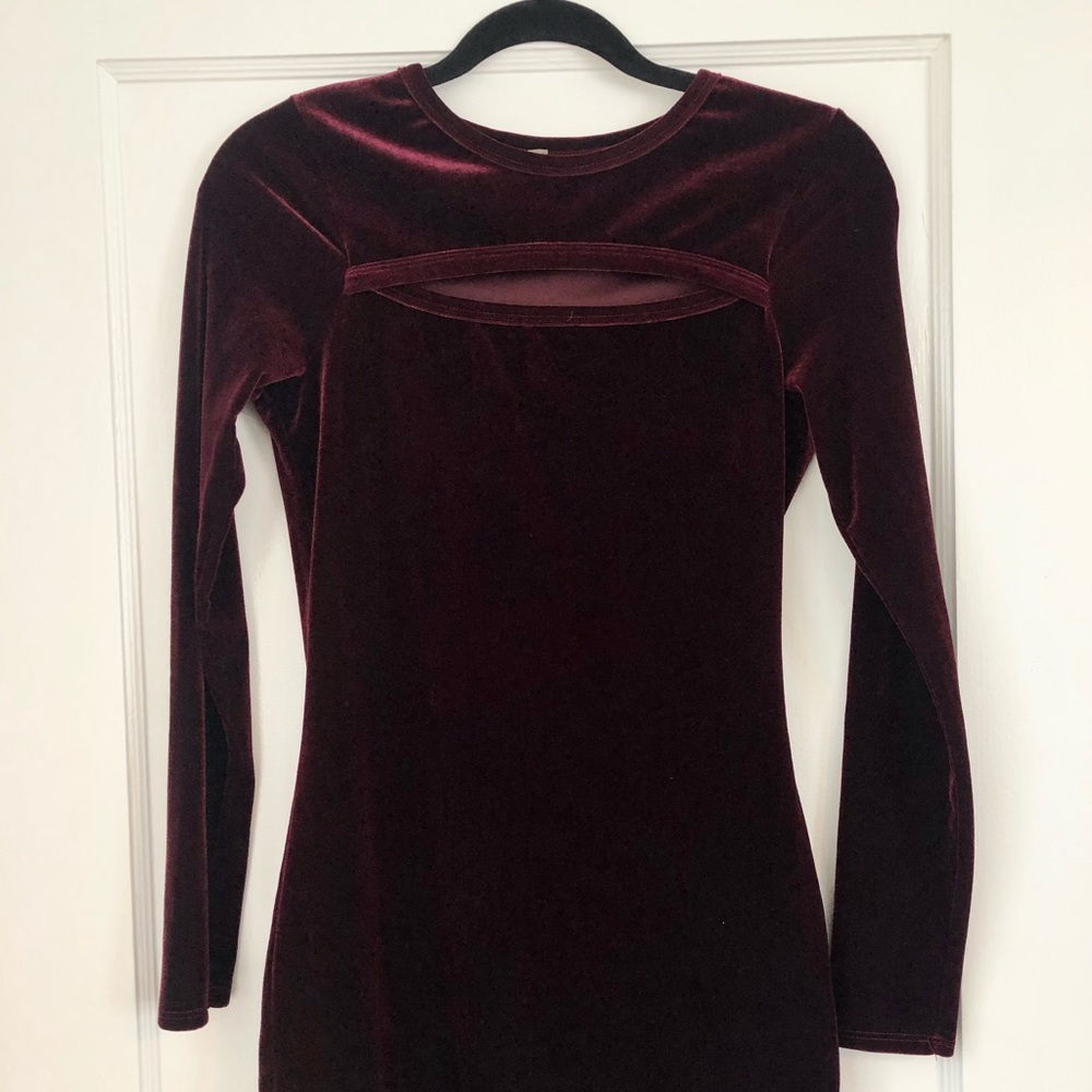 Pinkalicious Velvet Mini Dress Sz M